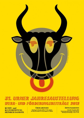 Plakat zur Urner Jahresausstellung 2012