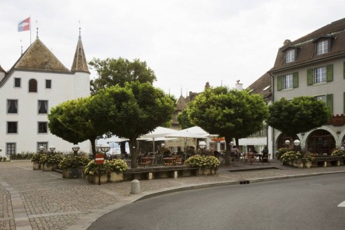 René Gisler "garder une" Nyon Place du Chateau